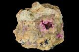 Magenta Erythrite Crystal Cluster - Morocco #159441-2